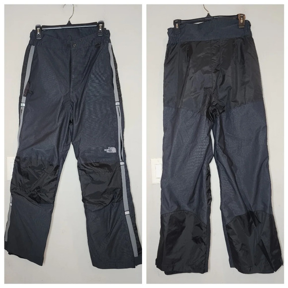 The North Face grey black snowboarding pants men's size small snow rain winter - Picture 1 of 16